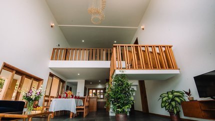 Không gian rộng rãi đầy đủ tiện nghi