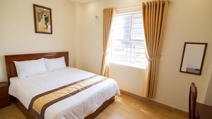 Phòng có ánh sáng chiếu vào vô cùng xinh