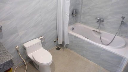 Nổi bật với tông màu trắng sứ nhã nhặn