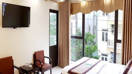 Căn phòng rộng rãi thoáng mát