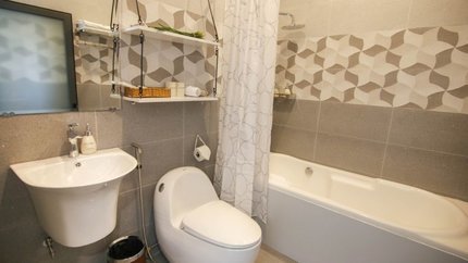 Phòng tắm đầy đủ tiện ích