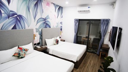 Không gian phòng rộng rãi