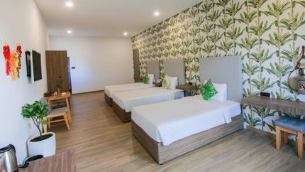 Phối màu trẻ trung, hài hòa