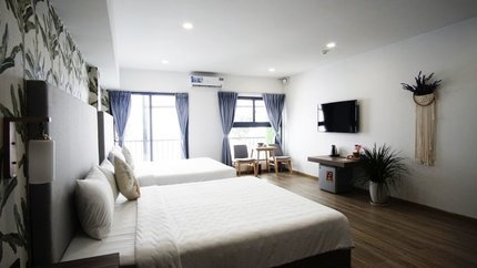 Phòng được trang bị nội thất hiện đại