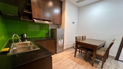 Không gian bếp nấu nướng tiện nghi