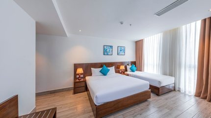 Phòng Greenery Deluxe Triple