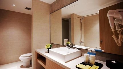 Khu vực nhà vệ sinh ở các phòng