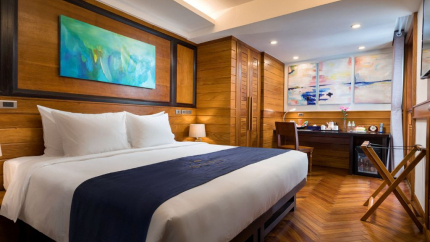 Phòng Deluxe City View tại Hotel Hai Bay