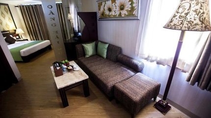 Căn phòng rộng rãi, thoáng mát