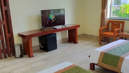 Căn phòng đầy đủ tiện ích