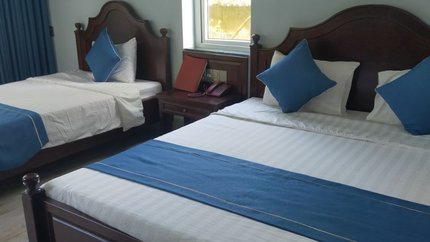 Không gian phòng thoáng mát