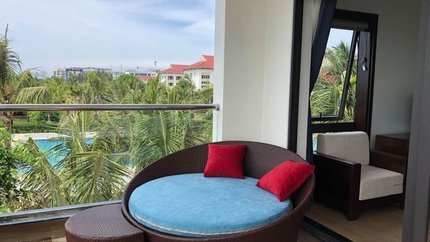 Ban công thoáng mát