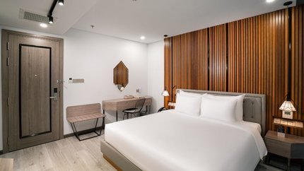 Phòng được trang bị đầy đủ tiện ích