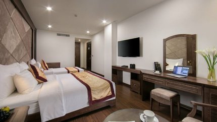 Phòng được trang bị nội thất hiện đại