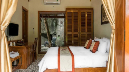 Phòng Deluxe Khu Nghỉ Dưỡng Hang Mua Ecolodge 3*