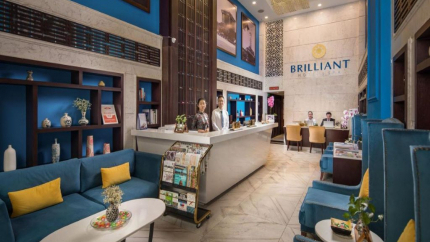 Lễ tân Hanoi Brilliant Hotel & Spa 3.5*