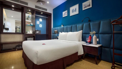 Phòng Deluxe Khách sạn Hanoi Brilliant