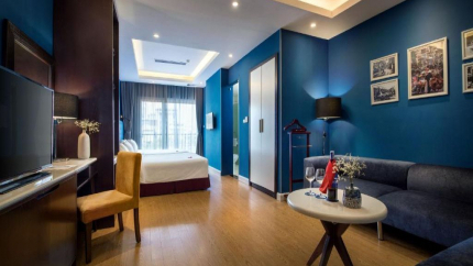 Phòng Family Suite Khách sạn Hanoi Brilliant