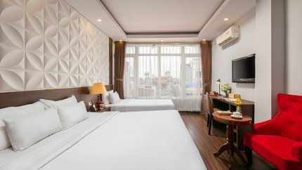 Gam màu trắng thanh lịch, hiện đại