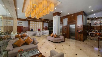 Sảnh lễ tân rộng lớn