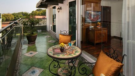 Ban công thoáng mát