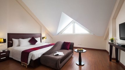 Diện tích rộng rãi với thiết kế độc lạ liền tầng