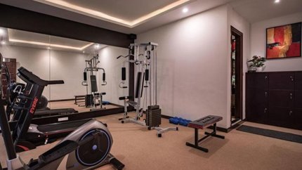 Phòng tập gym miễn phí cho khách sử dụng dịch vụ lưu trú
