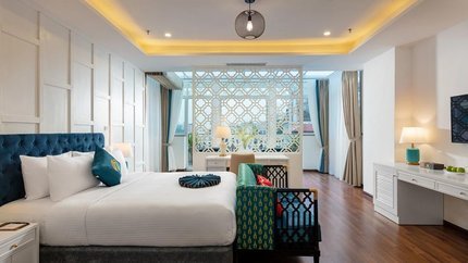 Không gian phòng rộng lớn