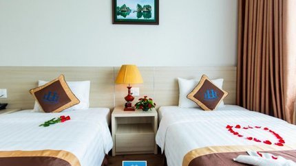 Căn phòng đơn giản, tiện nghi