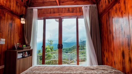 View núi tại Bungalow Mountain View khách sạn Heaven Gate