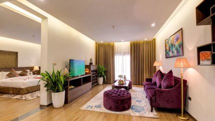 Không gian sang trọng tại Phòng Suite Mountain View