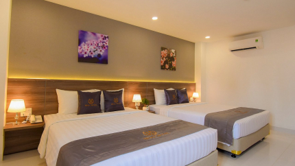 Family room with Window