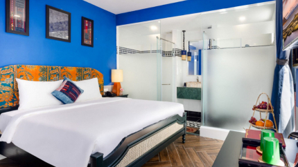 Phòng Deluxe Double Tại Khách Sạn Heritage Boutique Nha Trang