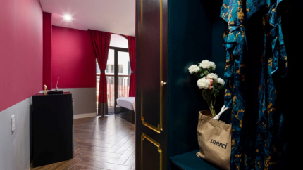 Phòng Deluxe Family Khách Sạn Heritage Boutique Nha Trang