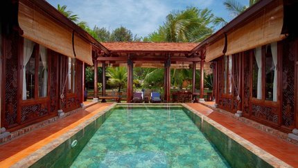 Bể bơi riêng tại Villa Two Bedroom