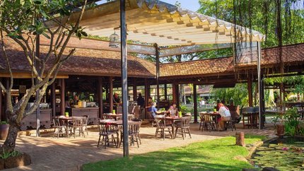 Không gian nhà hàng mở