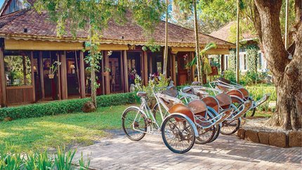 Xích lô tại Hồ Tràm Beach Boutique Resort & Spa