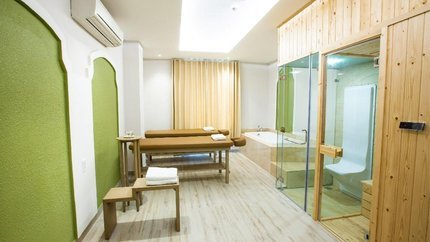 Spa làm đẹp , xông hơi thư dãn