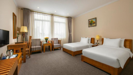 Phòng Deluxe Double/Twin Hoa Đào Hotel