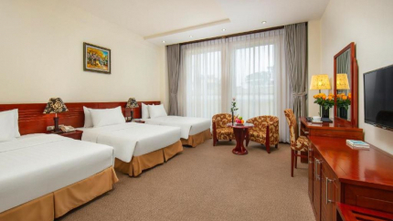 Phòng Triple/Family Khách sạn Hoa Đào Hà Nội