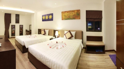 Phòng Family tại khách sạn Hoàng Đại 2 Đà Nẵng