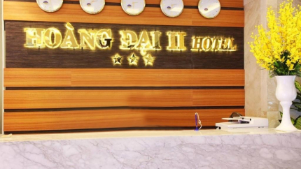 Sảnh lễ tân Hoàng Đại 2 Hotel Đà Nẵng