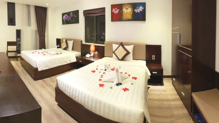 Phòng Family tại Hoàng Đại 2 Hotel Đà Nẵng