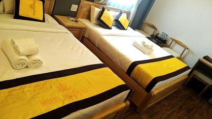 Phòng Triple tại khách sạn 2 Hoàng Gia Côn Đảo