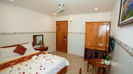 Không gian phòng rộng lớn