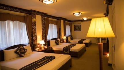 Không giang phòng rộng rãi