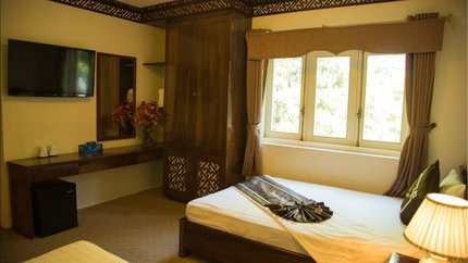 Các tiện nghi trong phòng đầy đủ