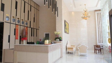 Sảnh Khách sạn Hoàng Minh Châu Bà Triệu Đà Lạt