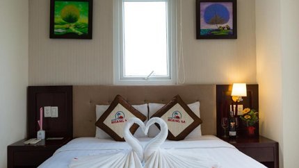 Phòng bày trí lãng mạn dành cho cặp đôi