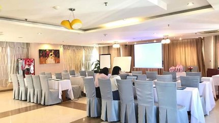 không gian phòng hội họp